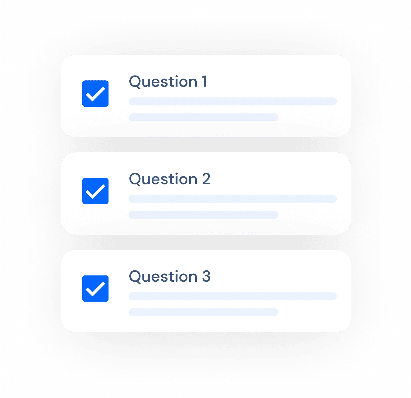 Interview question checklist